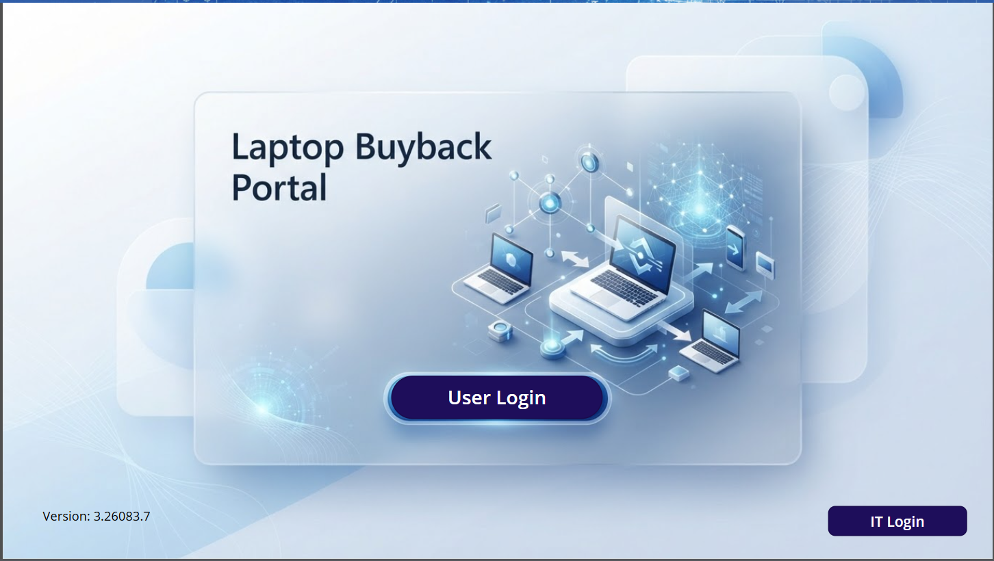 Laptop Buyback Application Preview