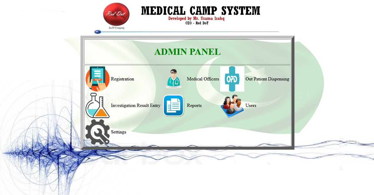 Medical Camp System Preview