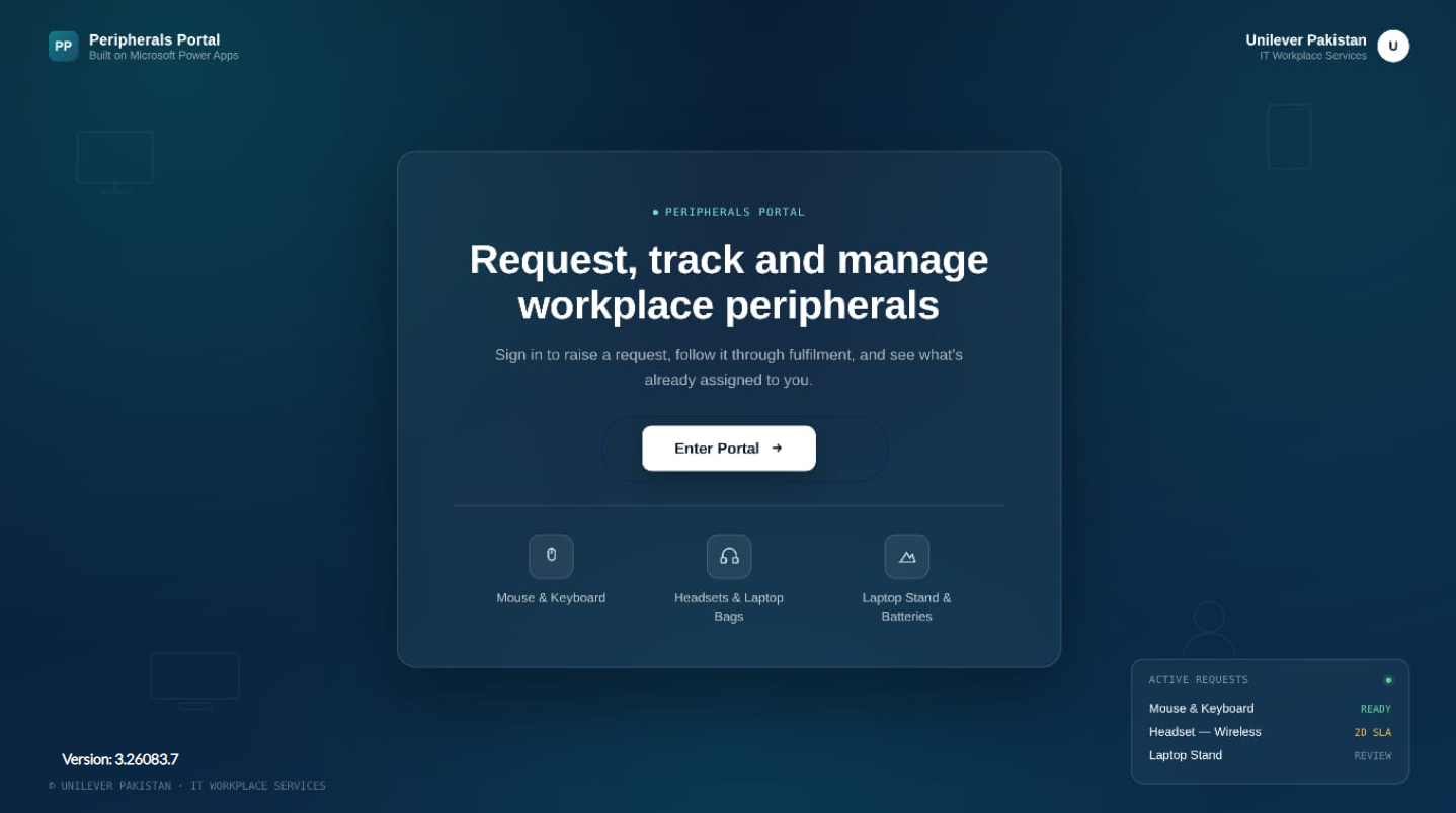 Peripherals Portal Preview